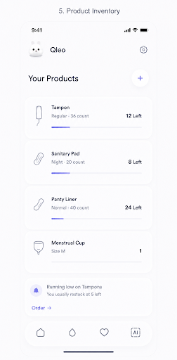 Qleo Product Inventory